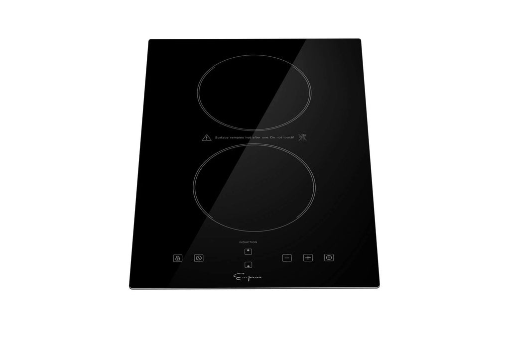 Black 12 Inch Electric Induction Cooktop O624826