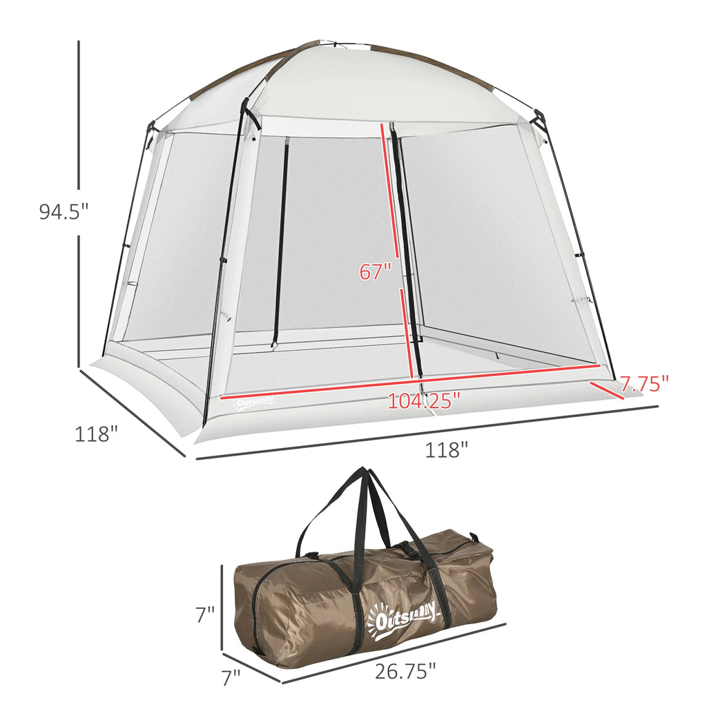 10' x 10' Screen Tent with UV50+ Protection K866038