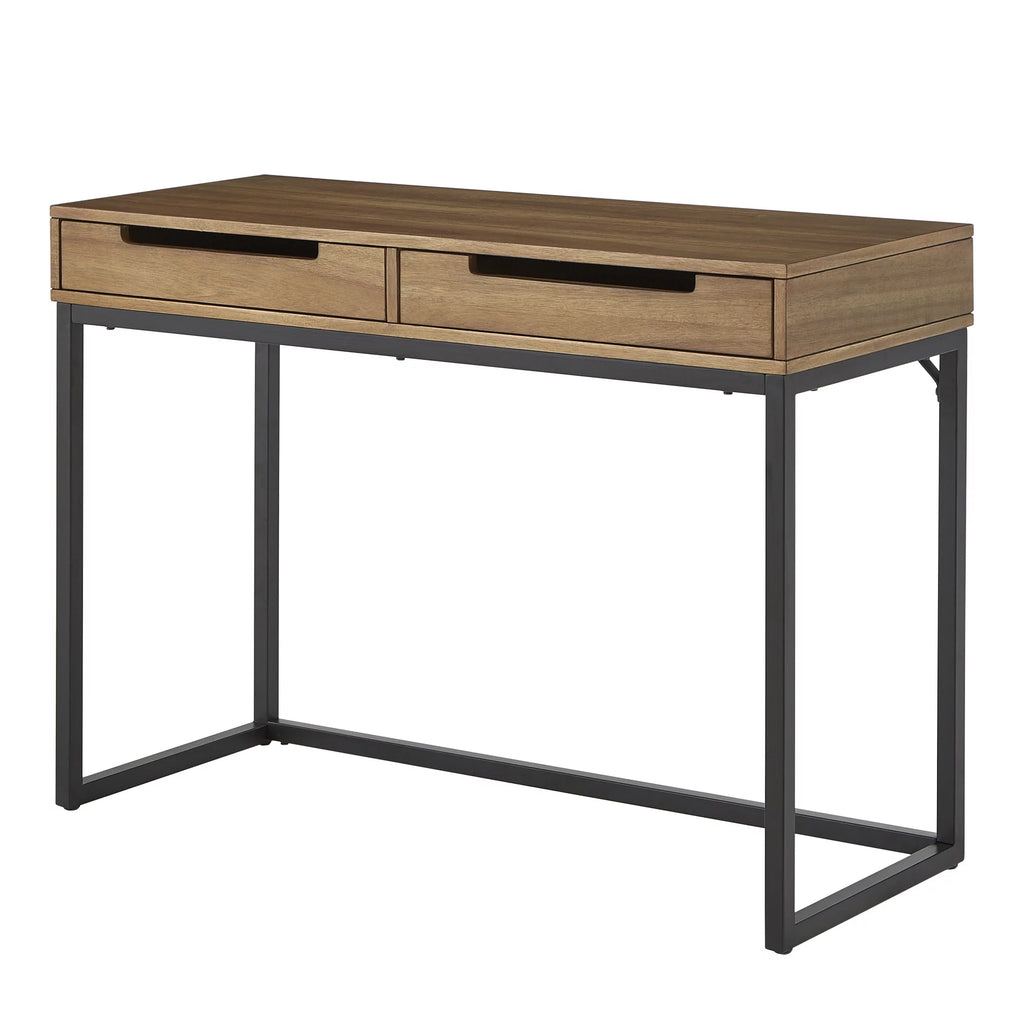 Cherry Finish 2-Drawer Desk V461