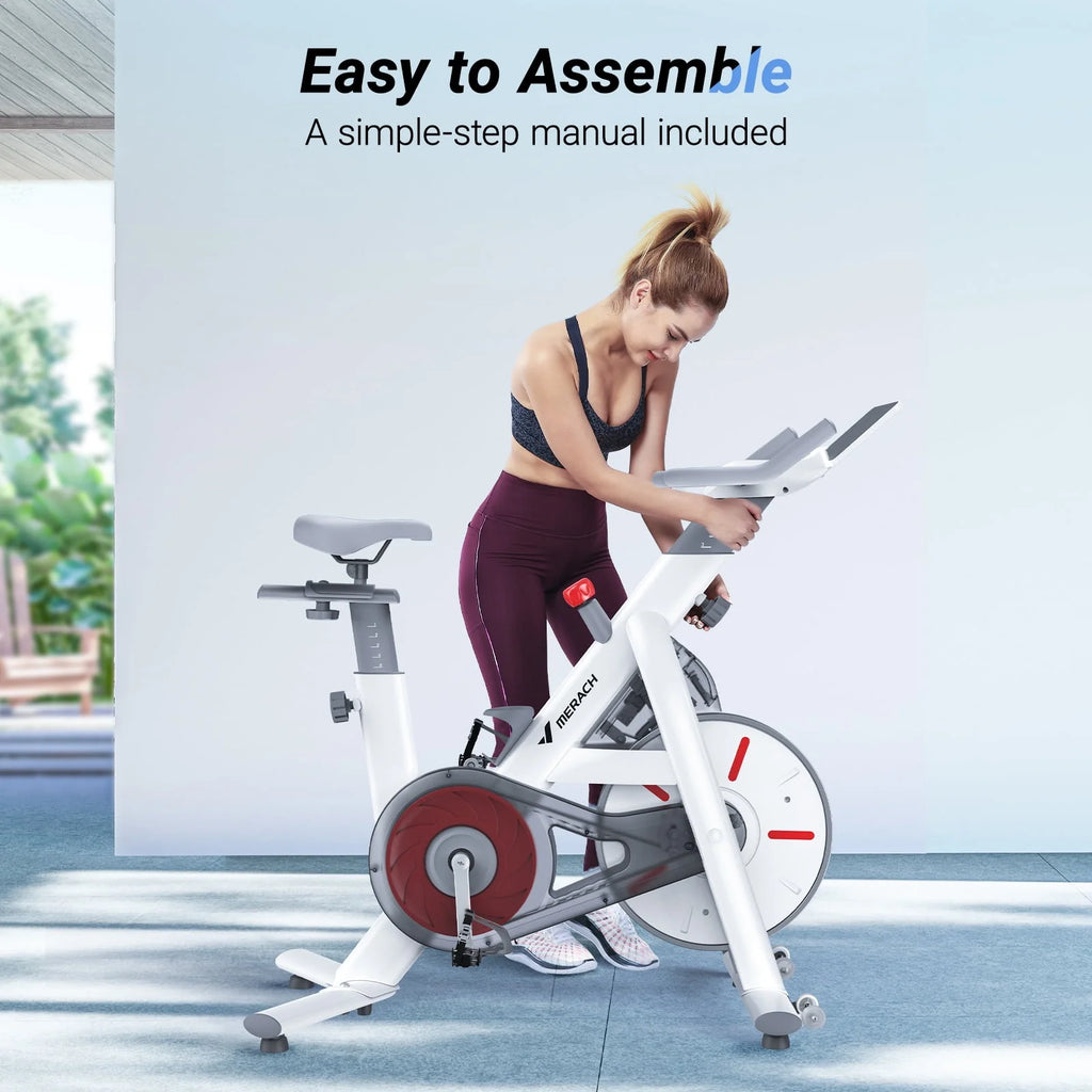 Stationary Exercise Bike Magnetic Bluetooth K91379