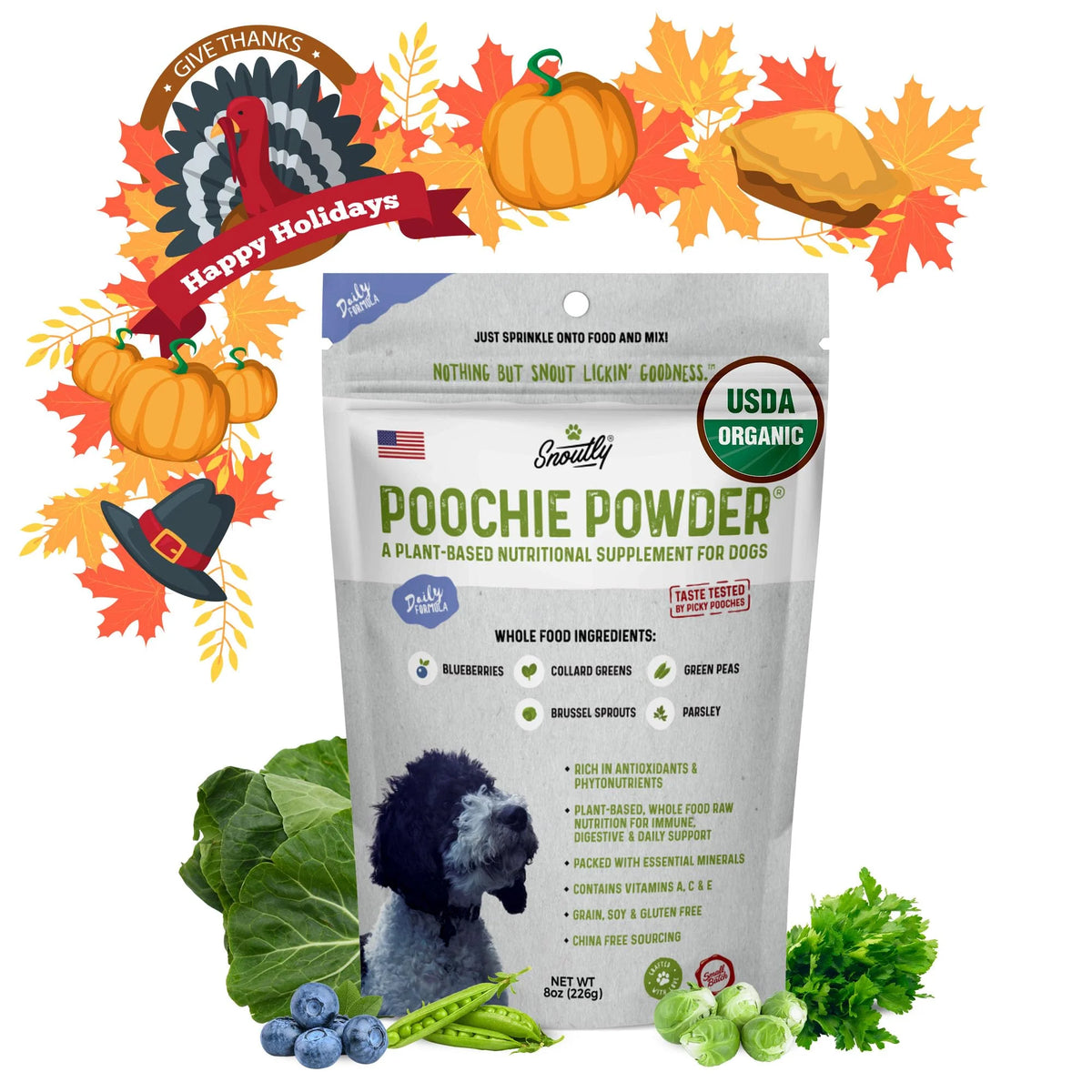 Organic Dog Supplement & Multivitamin Powder T861