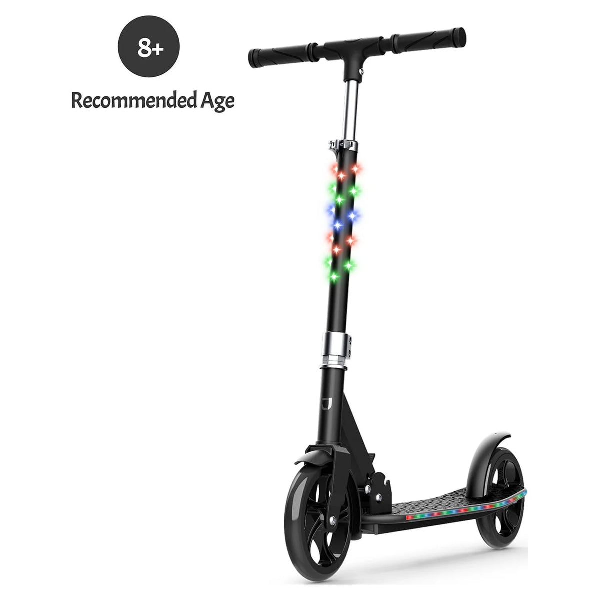 Black 2-Wheel Kick Scooter D73254