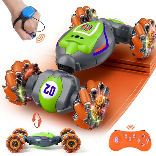 Gesture Sensing RC Stunt Car with Light & Music U8554