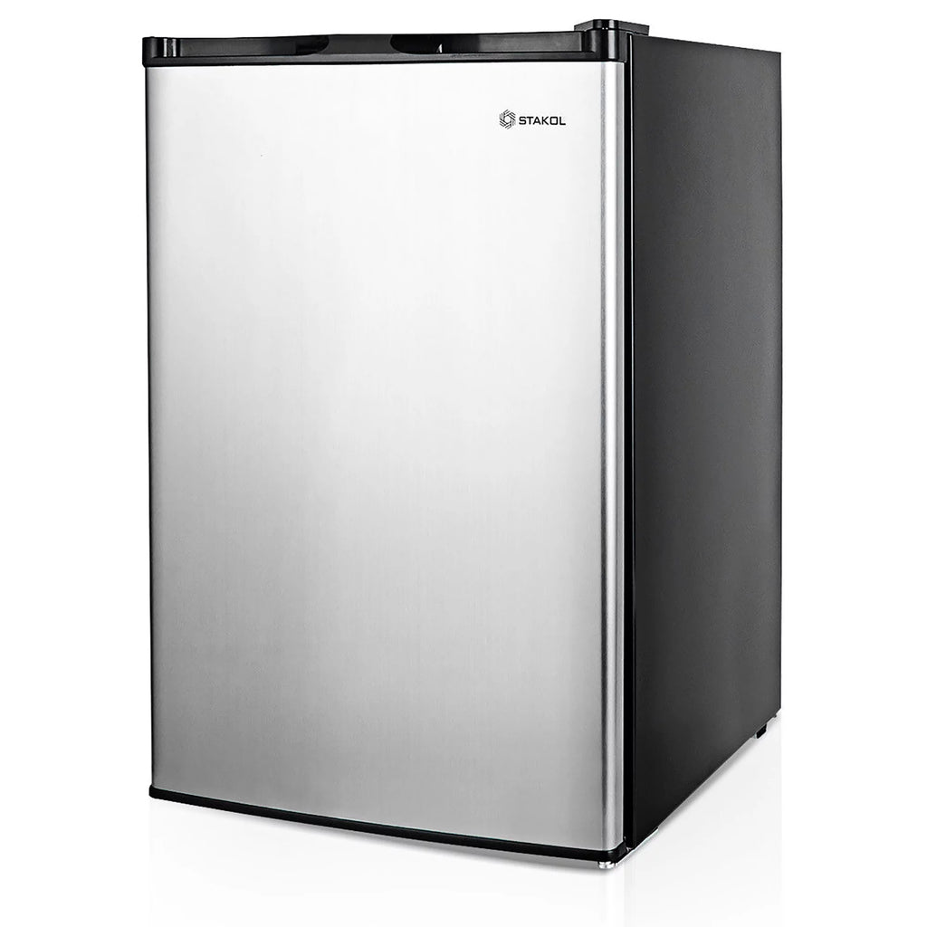3 cu.ft. Compact Upright Freezer with Stainless Steel Door G710