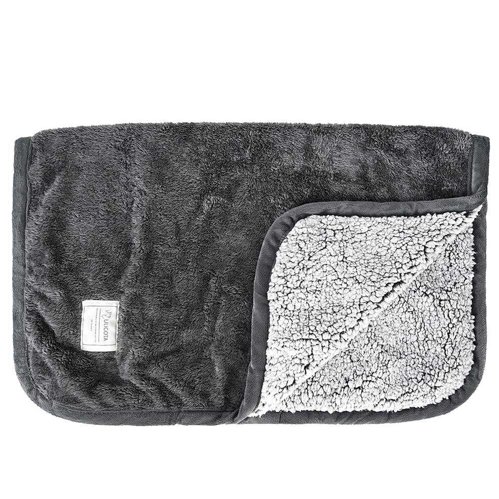 Waterproof Plush Pet Blanket with Sherpa Couch Cover Protector P272