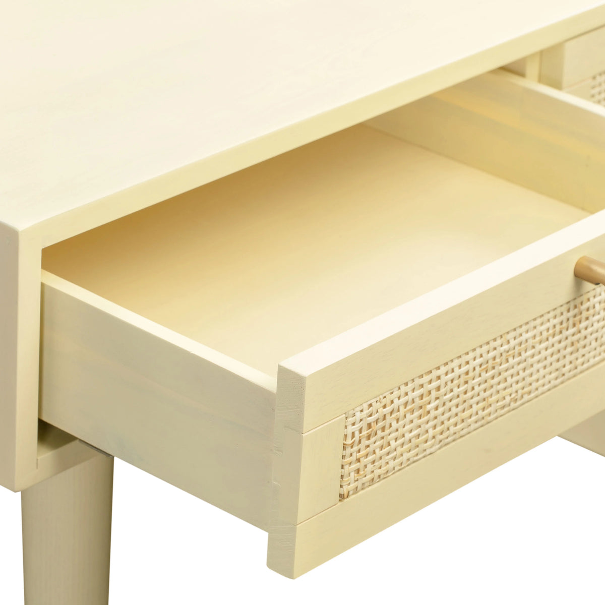 3-Drawer Wooden Desk with Cabinet R43715