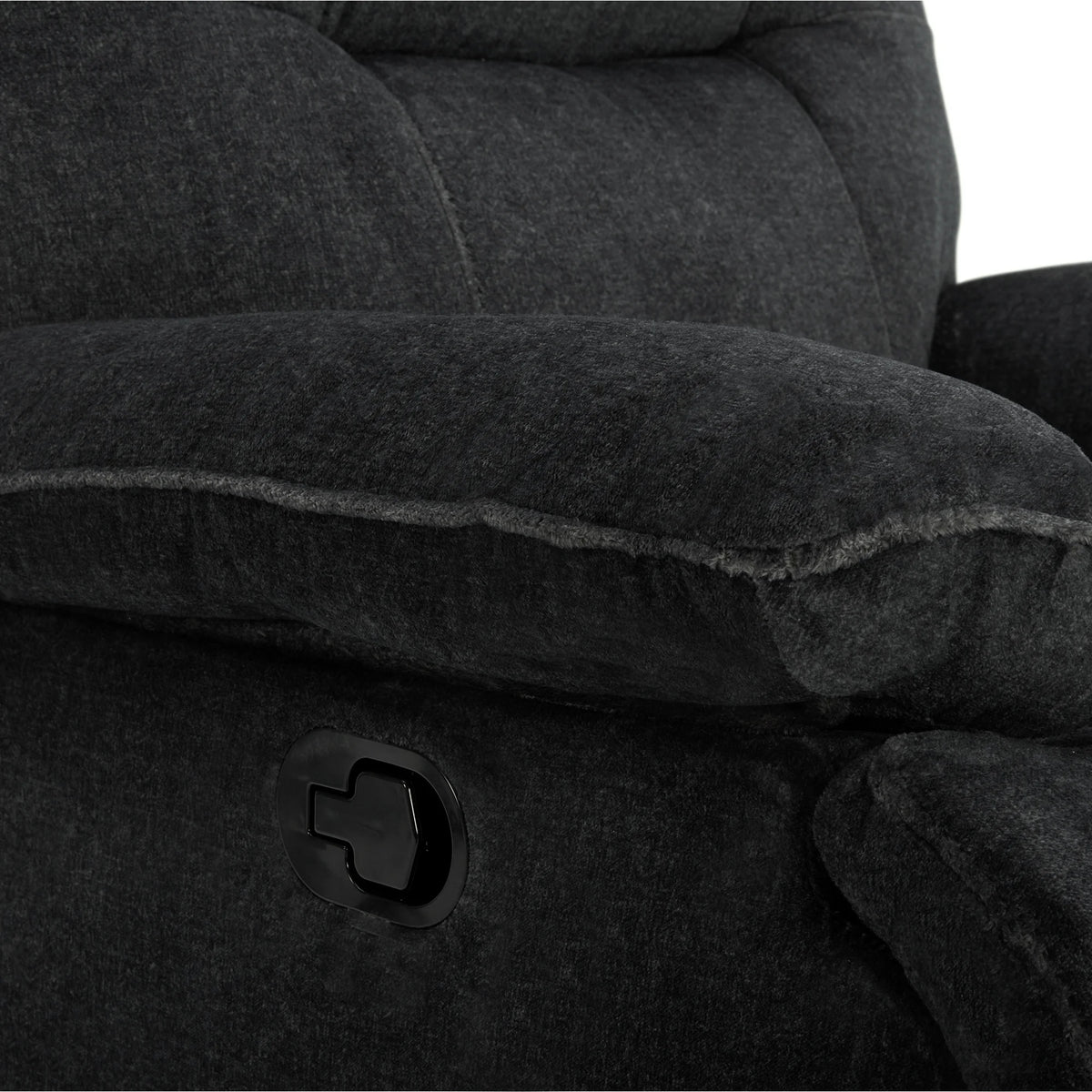 Dark Gray Swivel Glider Rocker Recliner I565055