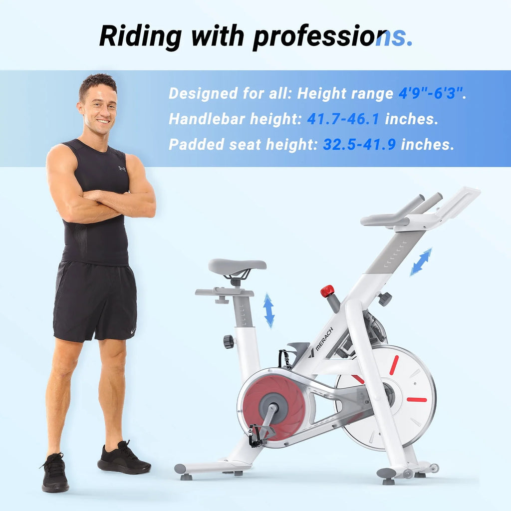 Stationary Exercise Bike Magnetic Bluetooth K91379