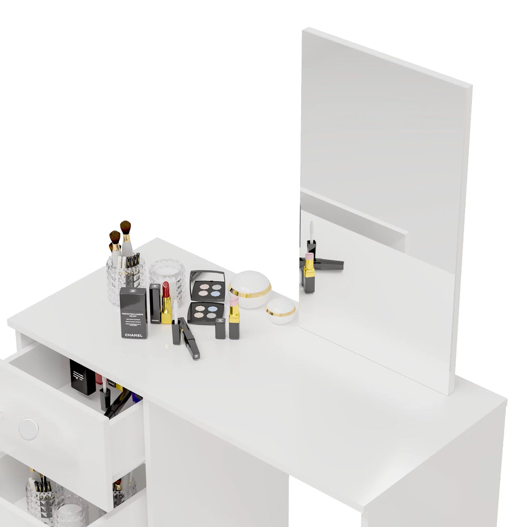 Modern White Vanity Table D3343