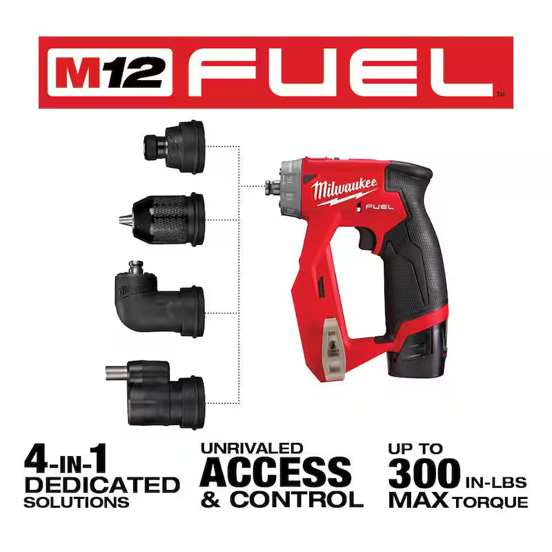12V Brushless Cordless 4-in-1 Drill Driver & Impact Driver Combo Kit P887851