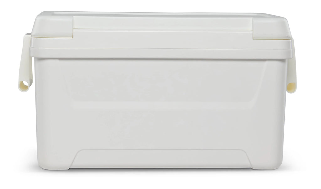 White 48 QT Hard Sided Ice Chest Cooler G13842