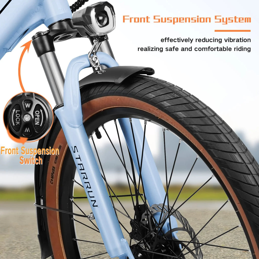 500W 48V 12Ah 7 Speed Electric Bike Y49208