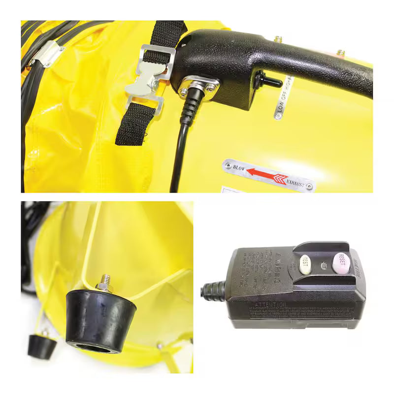 Portable Blower and Exhaust Fan with Hose G631