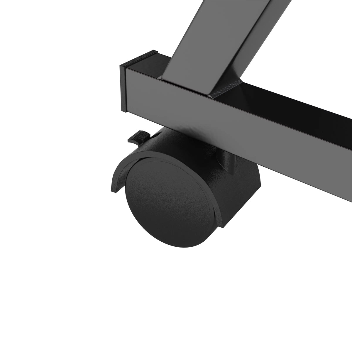 Portable Rolling Laptop Cart with Casters, Black P581