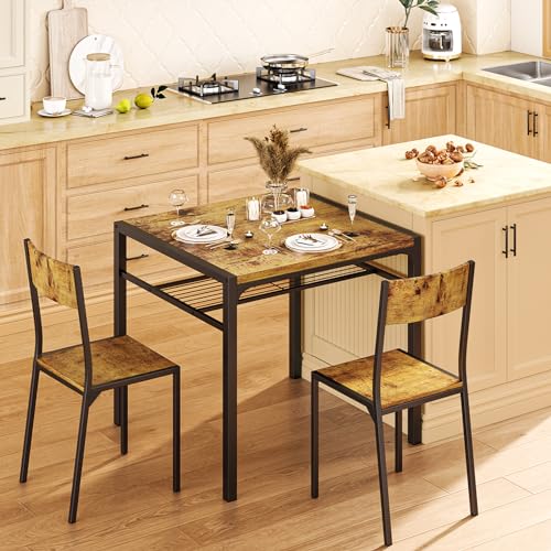 Kitchen Table and 2 Chairs with Bench D660516