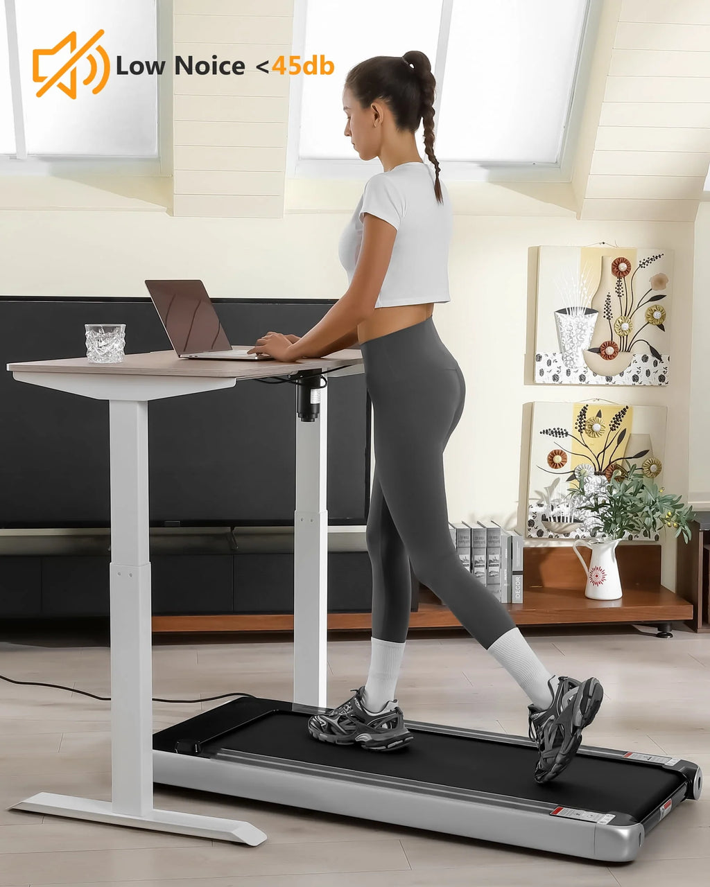 2.5 Walking Pad Under Desk Treadmill C469