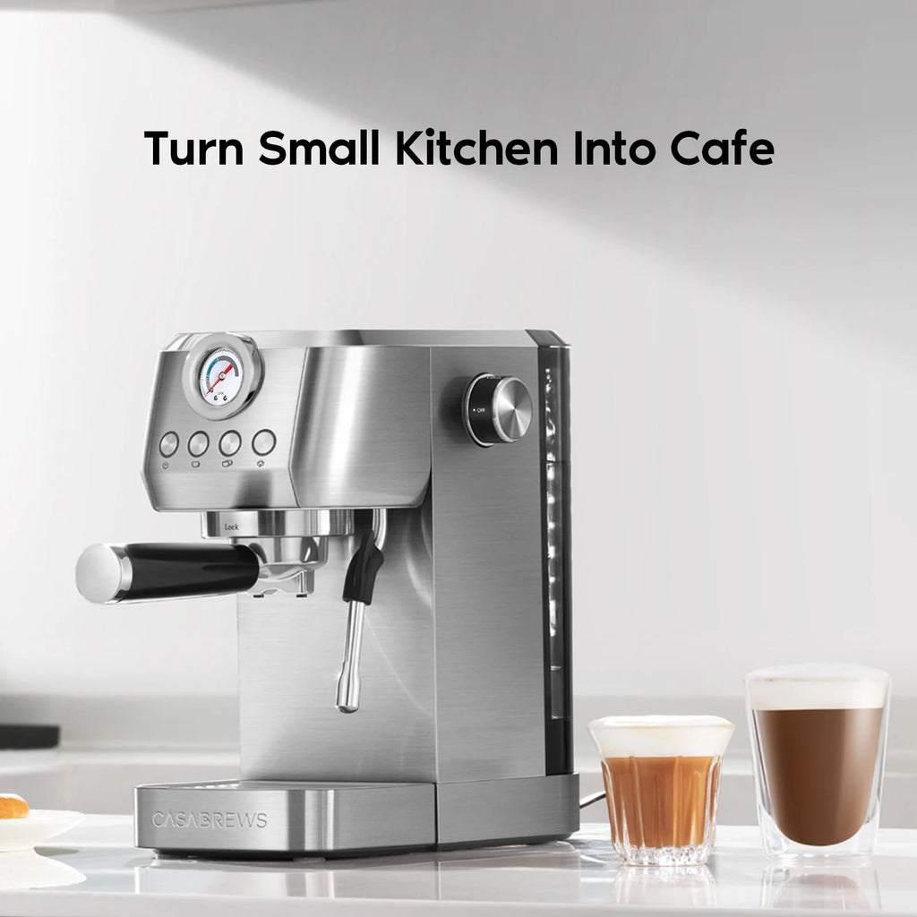 20 Bar Espresso Machine with Milk Frother Steam Wand V35751