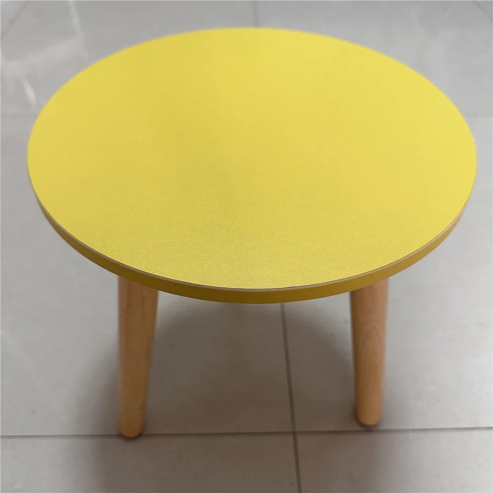 Yellow Modern Round Coffee Table J15151