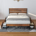 Queen Bed Frame with 4 Storage Drawers Z504