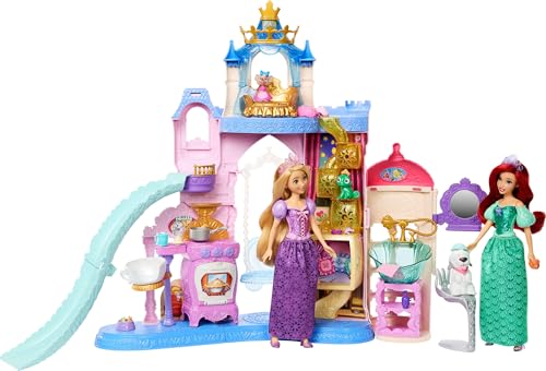 Disney Princess Pet Castle Playset with 7 Play Areas W479467