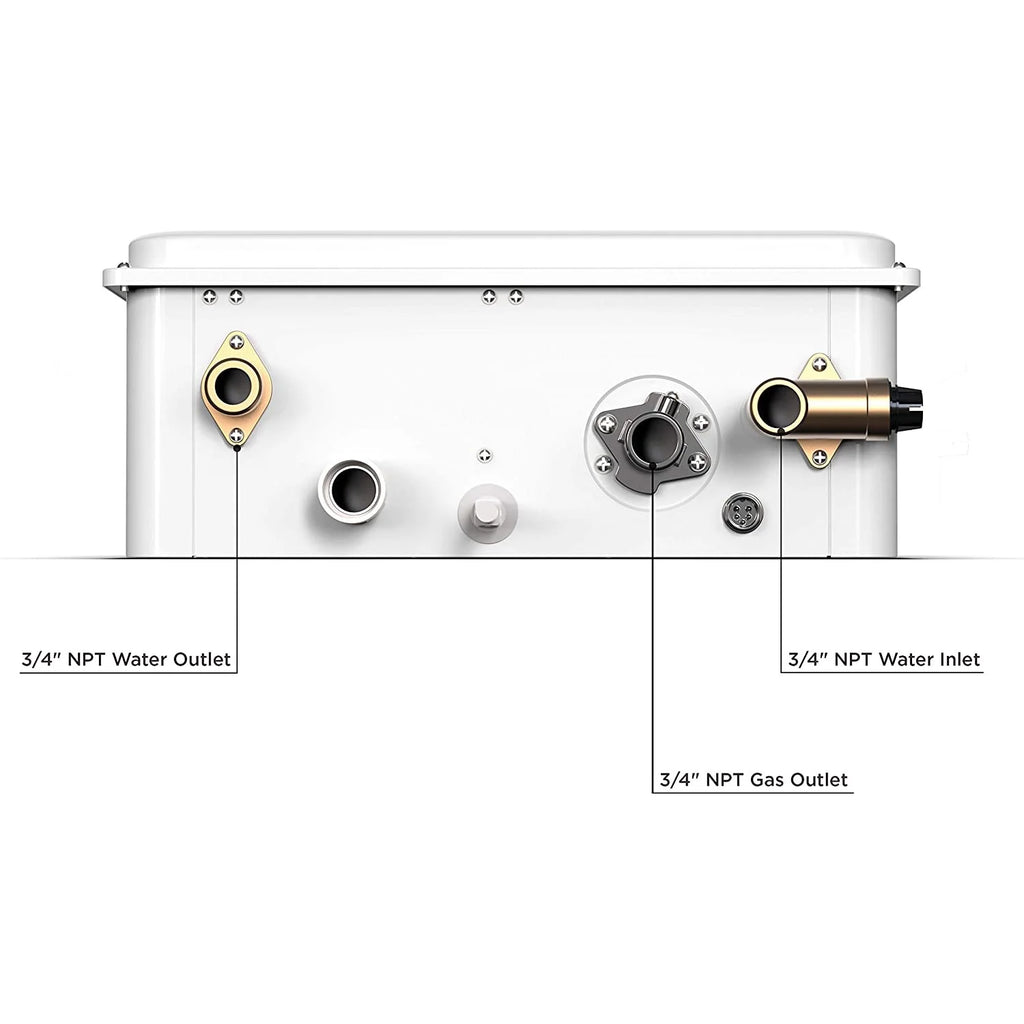 Indoor Natural Gas Tankless Water Heater P8484