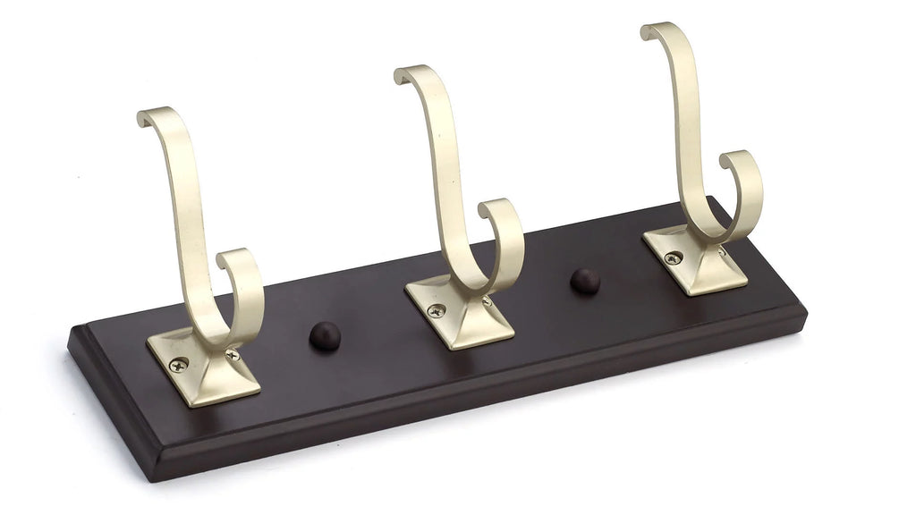 3 Hook Wooden Coat Rack E825