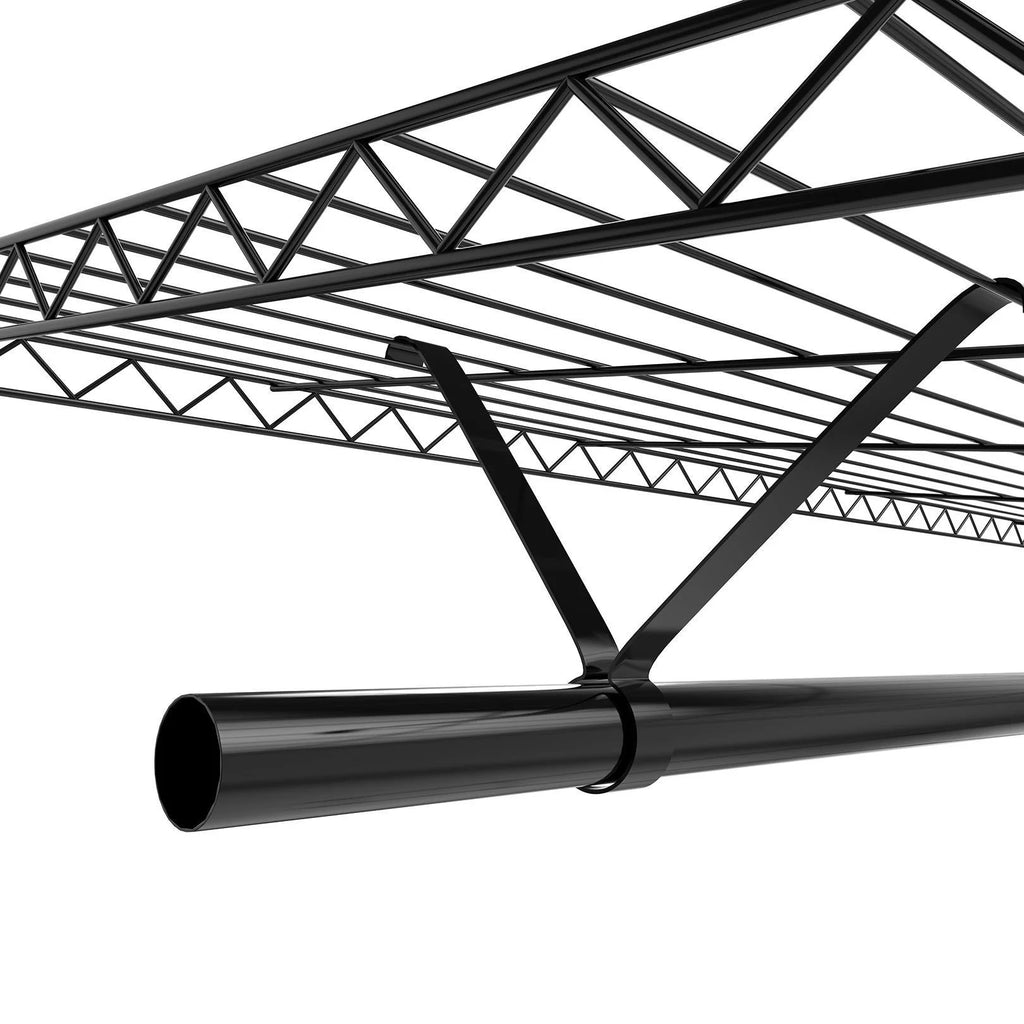 Heavy Duty Clothing Garment Rack with Shelves J551