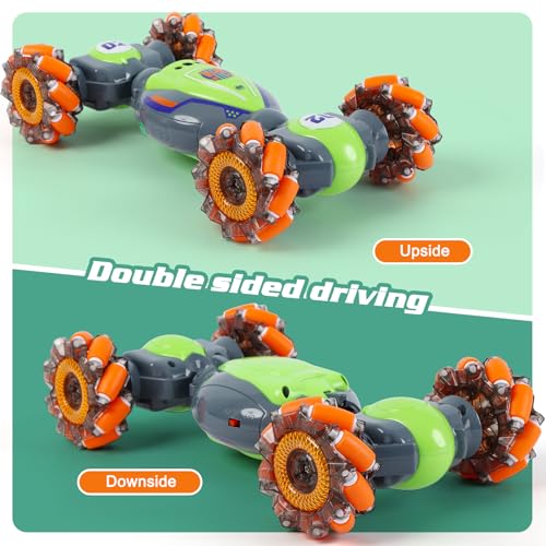 Gesture Sensing RC Stunt Car with Light & Music U8554