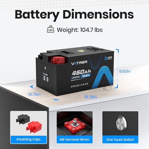 460Ah LiFePO4 RV Battery K26955