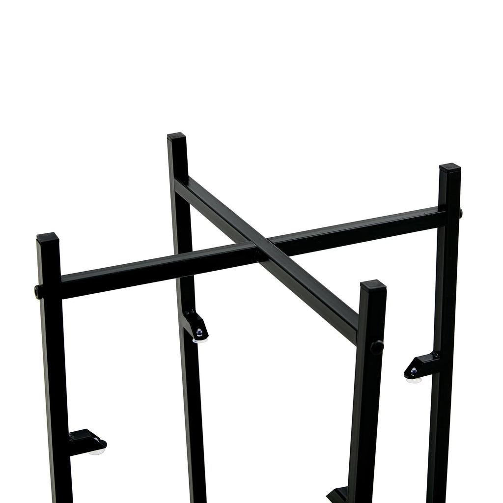 2-Layer Tempered Glass Round End Table C366358