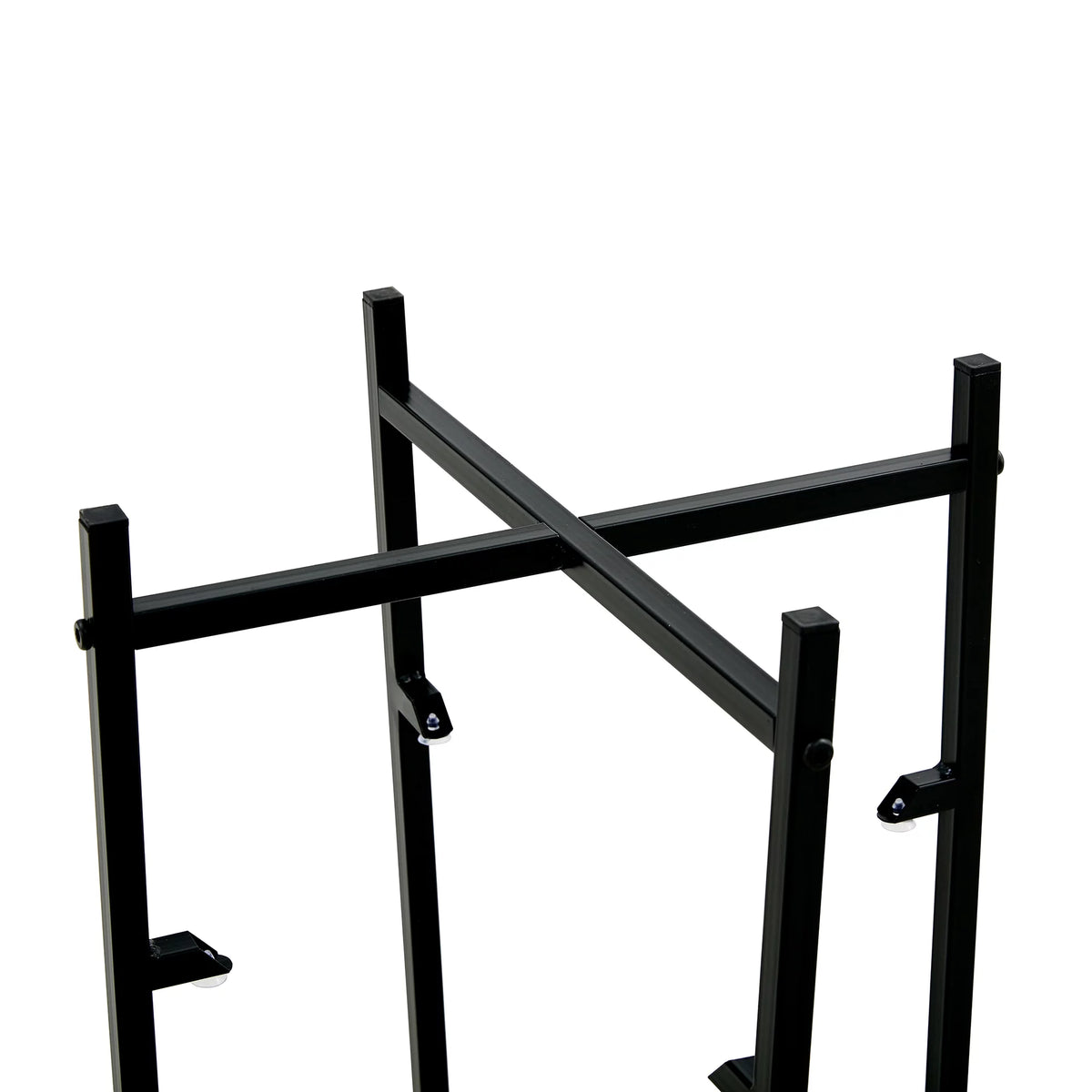 2-Layer Tempered Glass Round End Table C366358