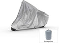 Weatherproof Motorcycle Cover with Securing Straps and Storage Bag O189515