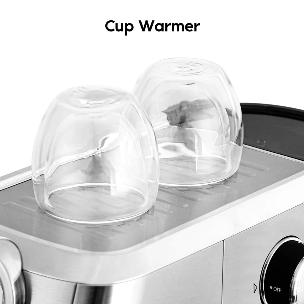 20 Bar Espresso Machine with Milk Frother Steam Wand V35751