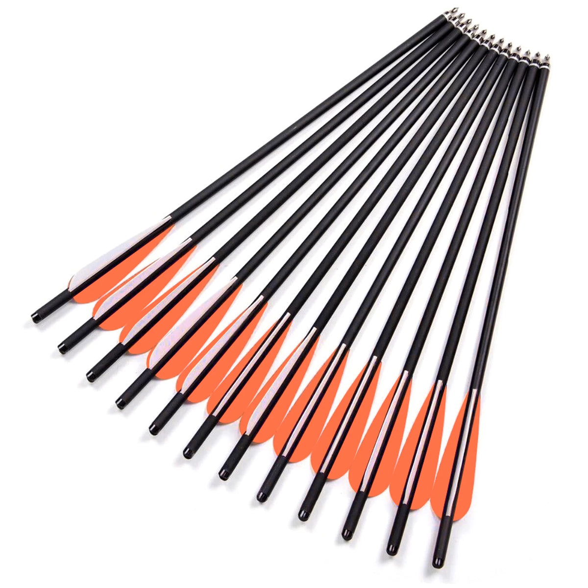 20'' Carbon Crossbow Arrows, Pack of 12 T4198
