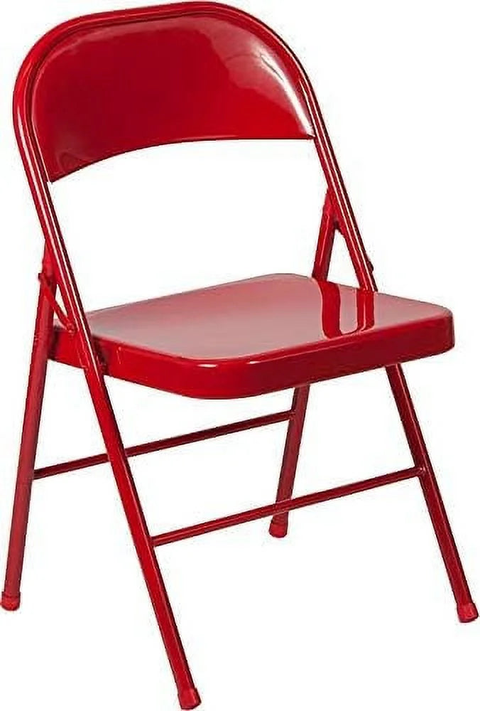 Red Metal Folding Chair X171231