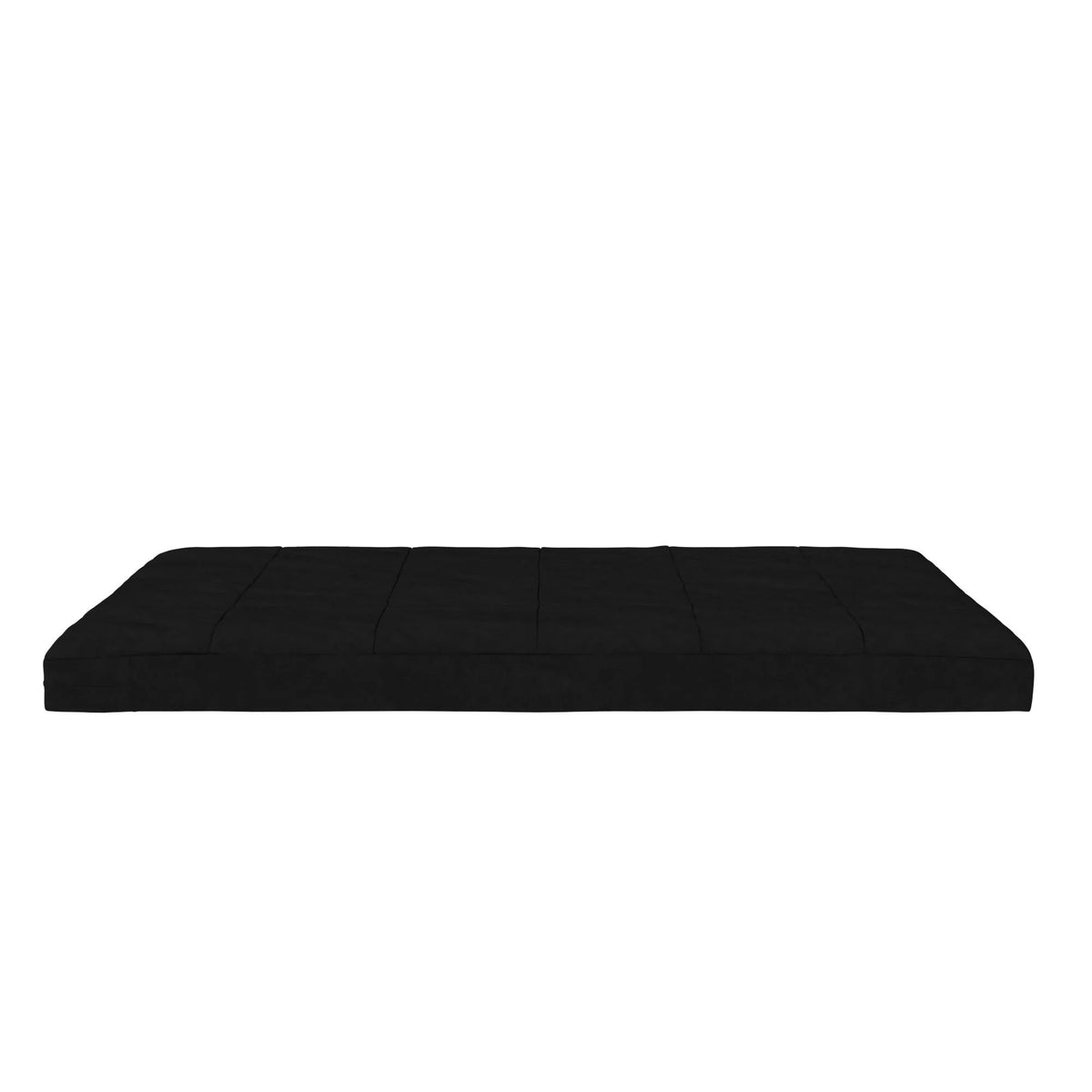 Black Full Size Quilted Microfiber Futon Mattress I951