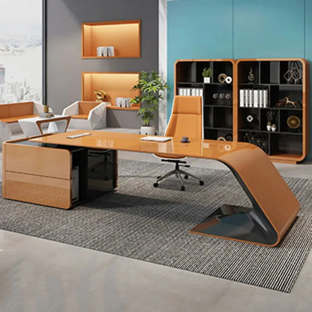 Executive Office Desk with Laptop Stand L6340