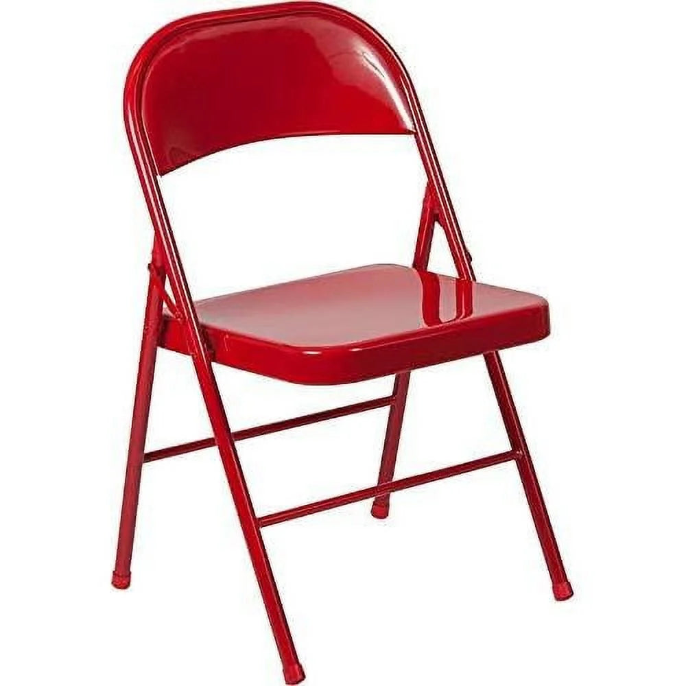 Red Metal Folding Chair X171231