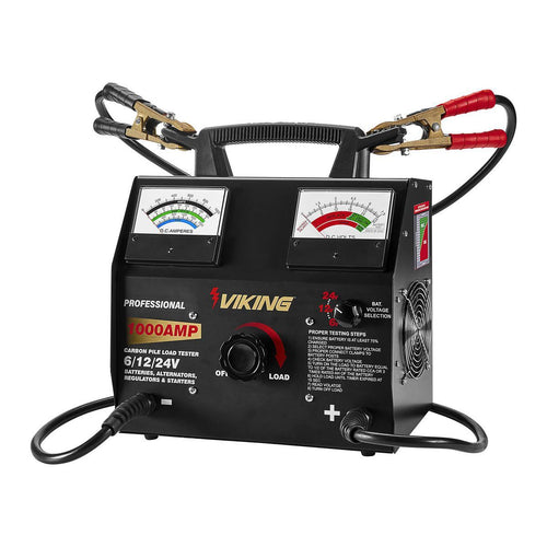 1000 Amp 6/12/24V Carbon Pile Battery Load Tester E54741