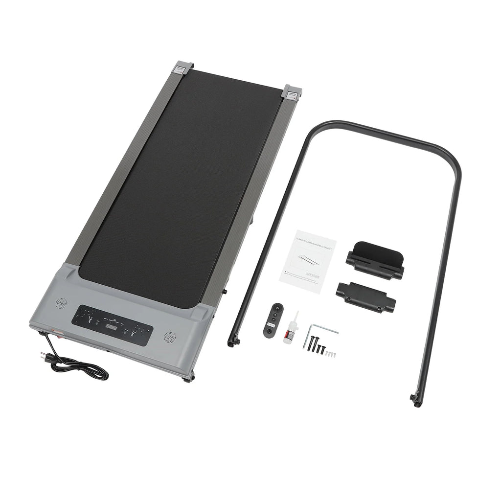 2 in 1 Folding Treadmill, 3.0HP Electric Treadmill with Remote Control and LED Display M776