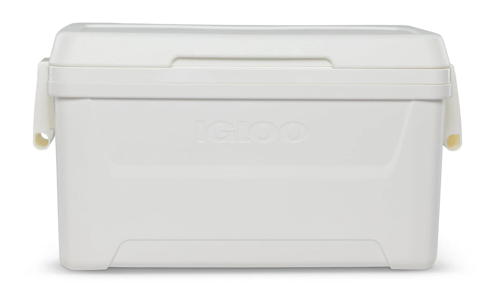 White 48 QT Hard Sided Ice Chest Cooler G13842