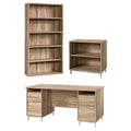 3-Piece Set with Executive Desk and Bookcase C551087