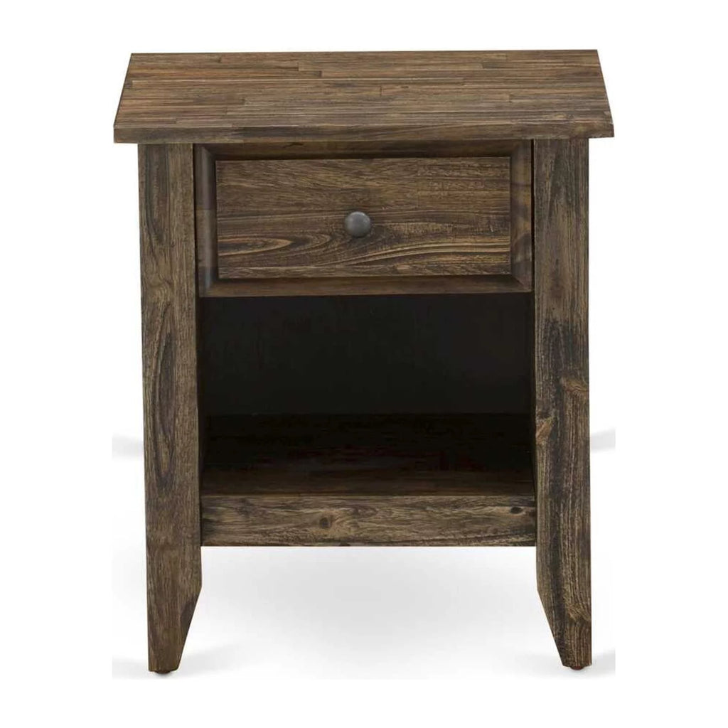 2 Pieces Wood Full Bedroom Set U881