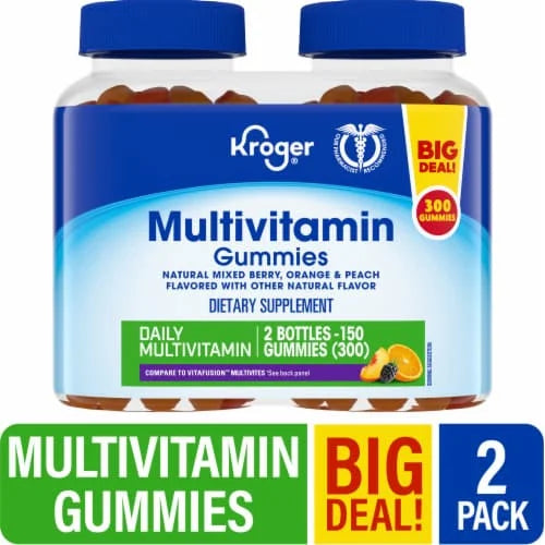 Multivitamin Gummies Mixed Berry Orange & Peach Z247024