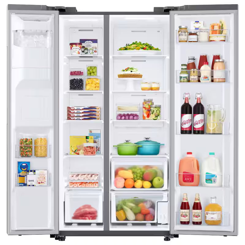 36 in. 27.4 cu. ft. Side by Side Refrigerator O260