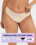 Invisible Comfort Thongs 5 Pack B5329