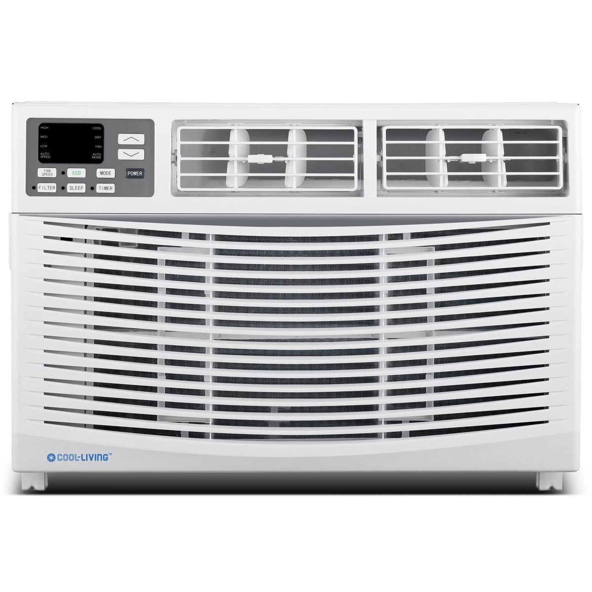 8,000 BTU 115-Volt Window Air Conditioner with Digital Display and Remote, White K7914