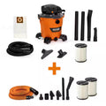 12 Gallon 6.0 Peak HP Wet/Dry Shop Vacuum with Detachable Blower M8882