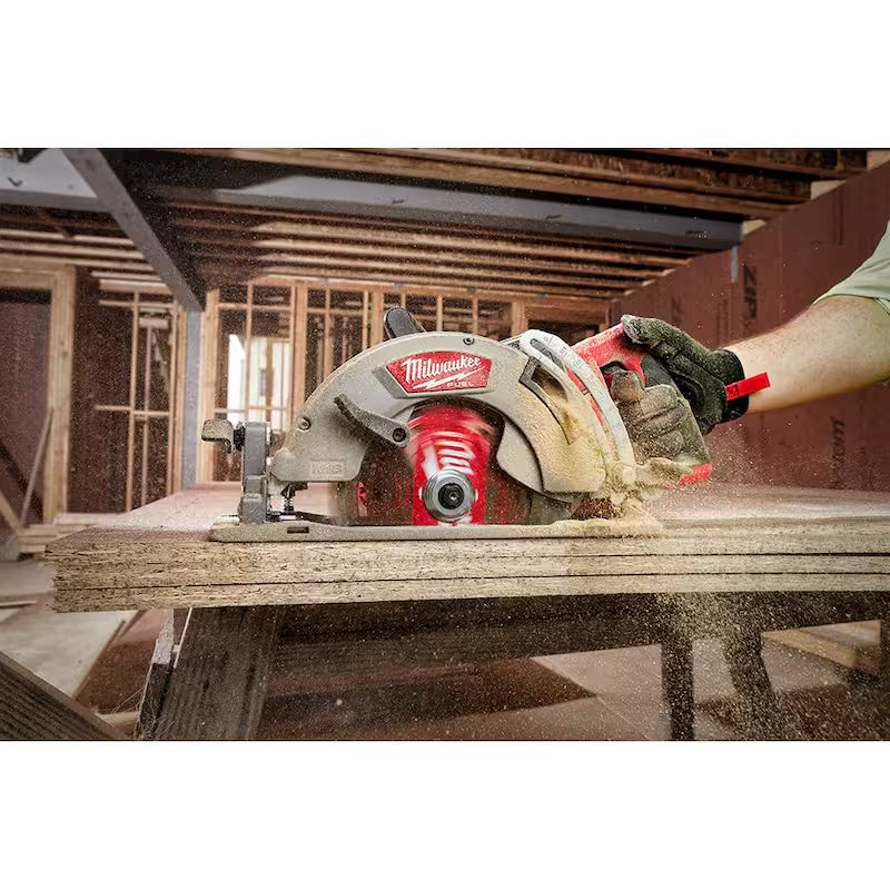 18V Cordless Rear Handle Circular Saw Kit with Battery and Charger T328