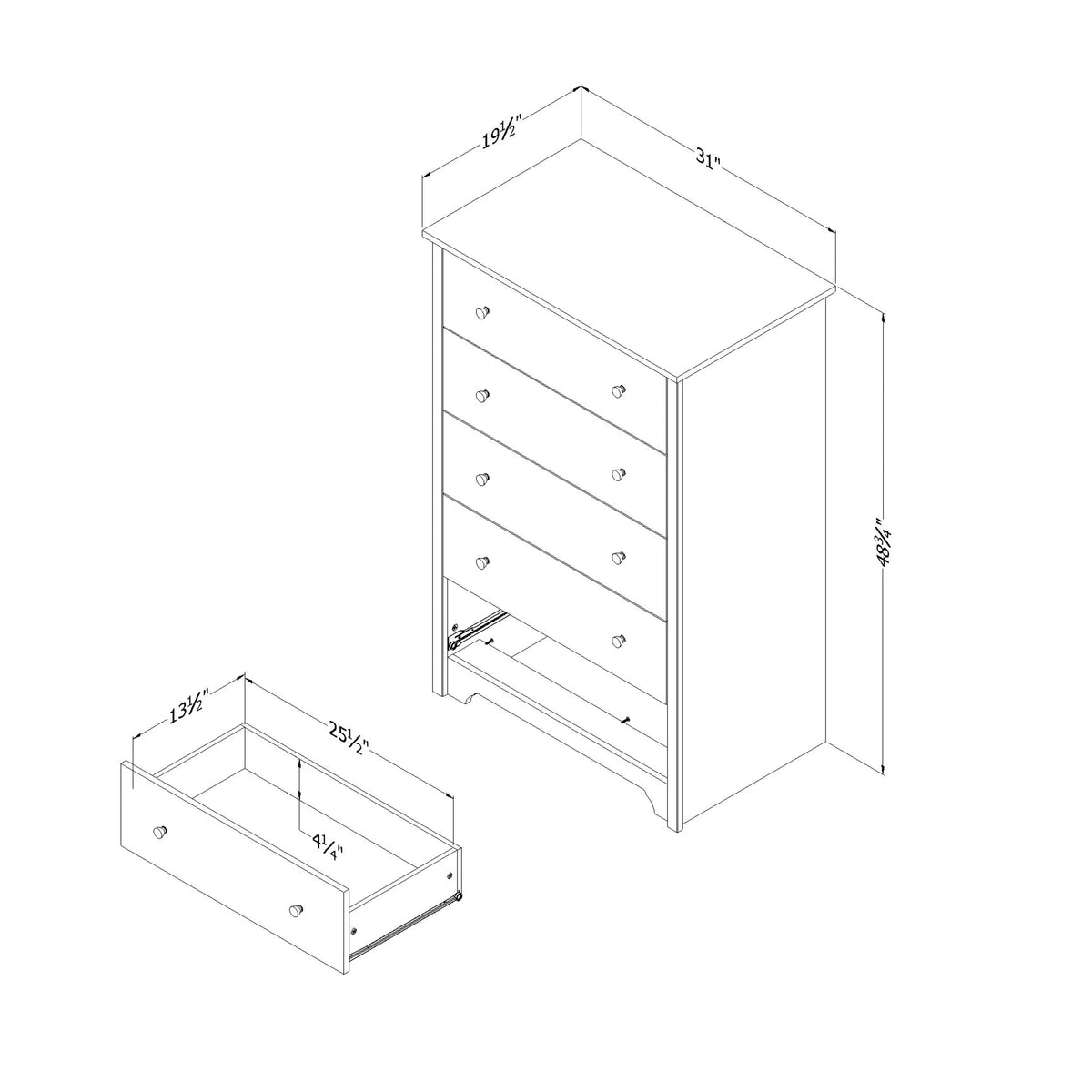 Contemporary Chest K247